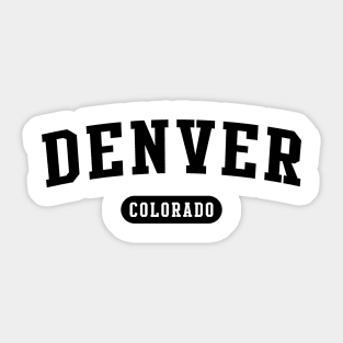 Denver, CO Sticker